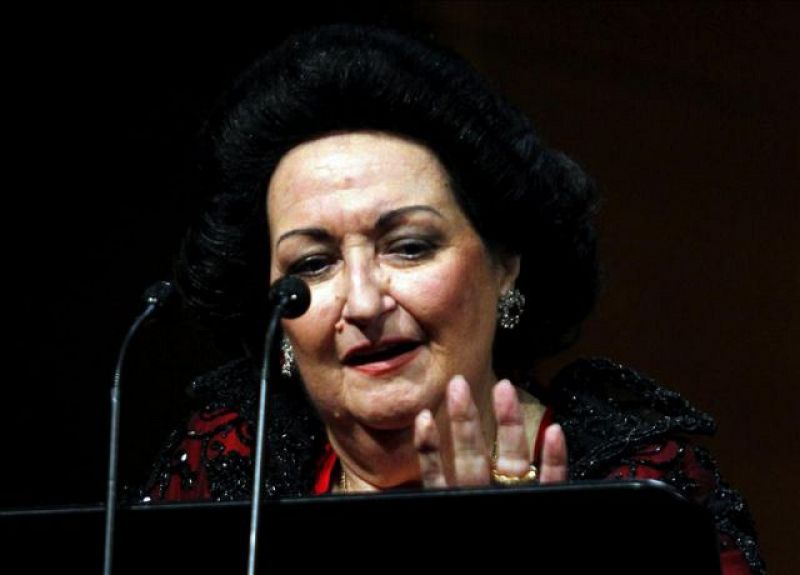 Montserrat Caballé, ingresada en el Hospital de Sant Pau de Barcelona