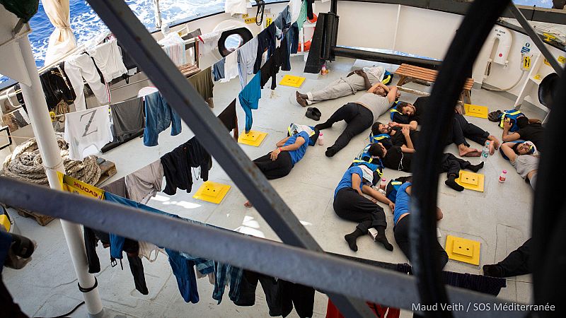 España, Portugal, Francia y Alemania acogerán a los 58 migrantes del último viaje del Aquarius