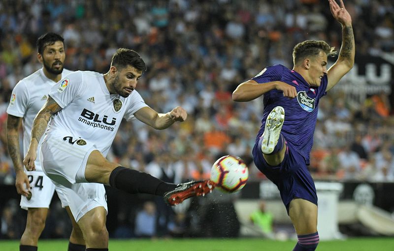 El Valencia no encuentra el camino ante un Celta que tuvo premio