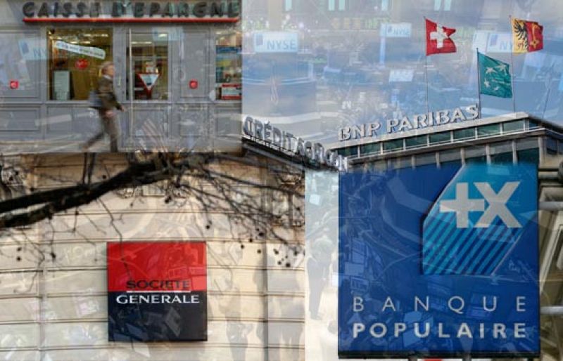 Francia inyectará 10.500 millones de euros a sus seis bancos principales