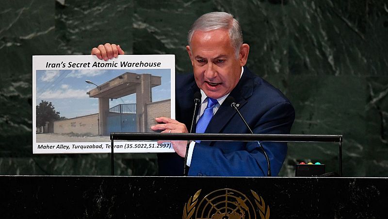 Israel asegura en la ONU que tiene pruebas de que Irán posee un almacén nuclear secreto en Teherán