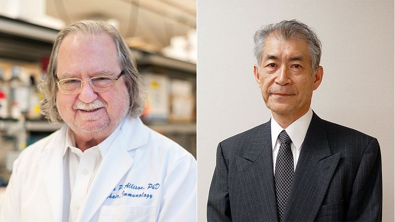 James P. Allison y Tasuku Honjo, Nobel de Medicina 2018 por sus descubrimientos en inmunoterapia contra el cáncer