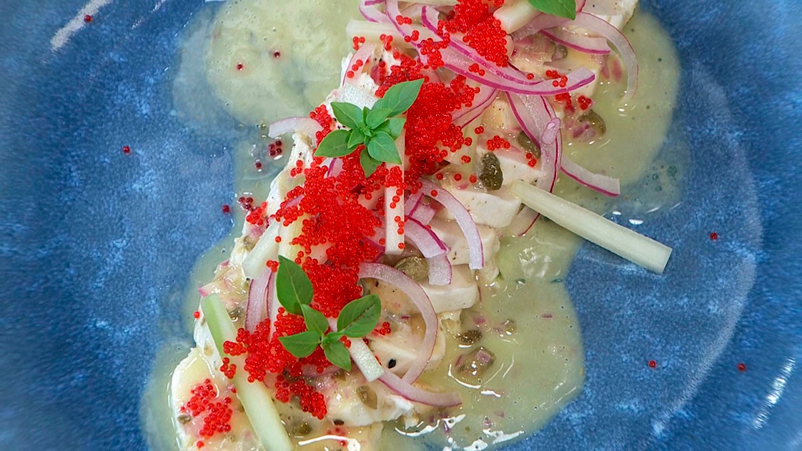 Torres en la cocina - Tataki de pez mantequilla al carbón