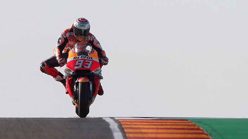 Márquez, a seguir ampliando su ventaja en un trazado inédito