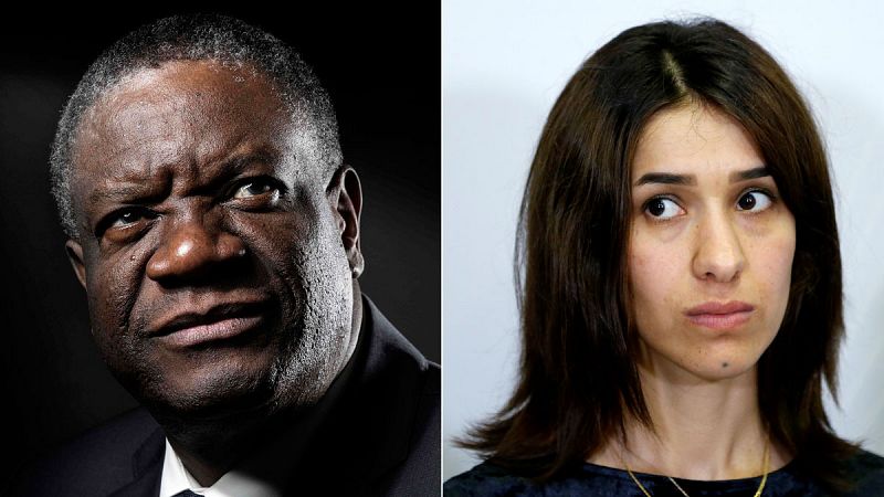Denis Mukwege y Nadia Murad, Nobel de la Paz 2018 por su lucha contra la violencia sexual en la guerra