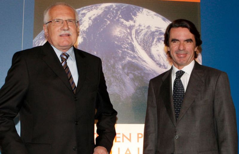 Aznar cuestiona el calentamiento global pese a los "inquisidores" del "Apocalipsis climático"