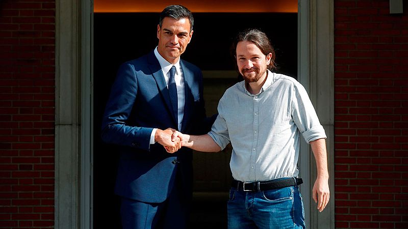 Iglesias y Sánchez alcanzan un principio de acuerdo para aprobar los Presupuestos