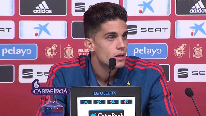 Marc Bartra: "Inglaterra nos va a poner las cosas difíciles"