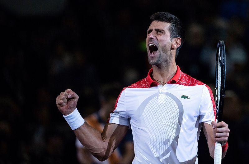 Djokovic acecha el número uno y se queda a solo 215 puntos de Nadal