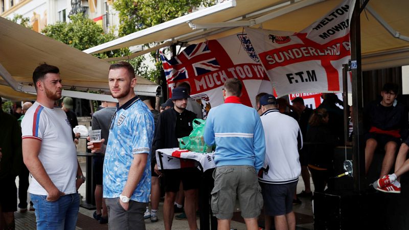 España - Inglaterra, declarado partido de alto riesgo con un dispositivo de seguridad superior a un Betis - Sevilla