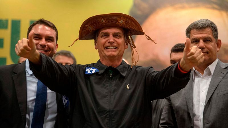 Un nuevo sondeo confirma la ventaja de Bolsonaro en la segunda vuelta de las elecciones en Brasil