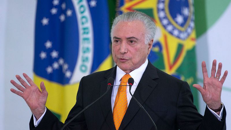 La policía brasileña pide que el presidente Temer sea imputado por corrupción