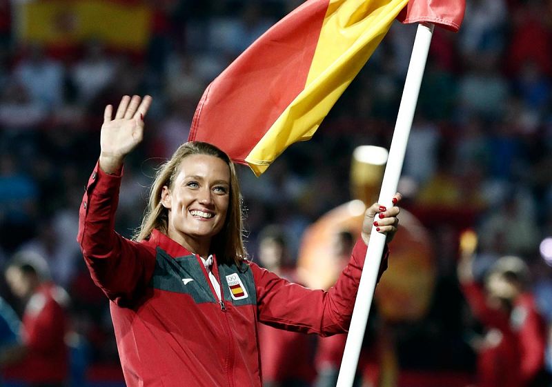 Belmonte: "Solo ha habido dos abanderadas olímpicas en España y me haría ilusión ser la tercera"