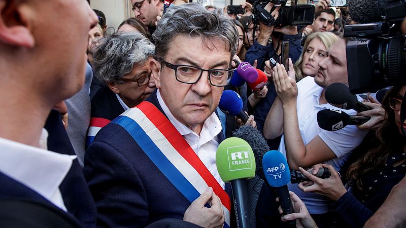 Polémica por la reacción de Mélenchon a la investigación judicial de las cuentas de Francia Insumisa
