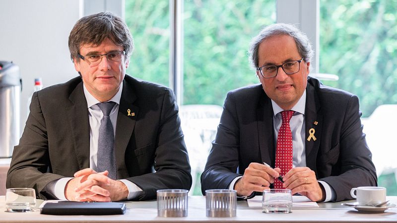 La Generalitat activará el "gobierno en el exilio" de Puigdemont el próximo 30 de octubre