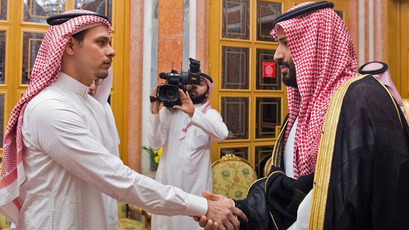 El rey y el príncipe de Arabia Saudí dan el pésame a los familiares de Khashoggi