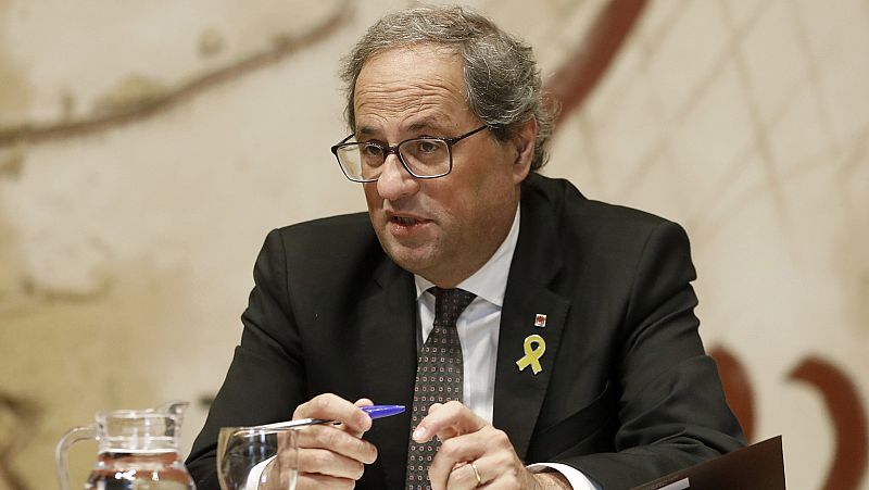 Torra convocará a los líderes de todos los partidos catalanes a una mesa de diálogo el 16 de noviembre