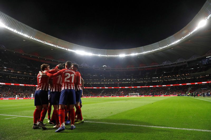 El Atlético toma el liderato provisional de la Liga
