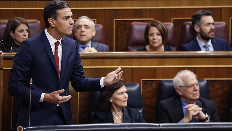 Sánchez pide a Casado que "rompa con el pasado más turbio del PP"