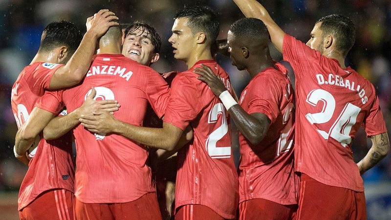 Vinicius pide sitio en el nuevo Madrid de Solari