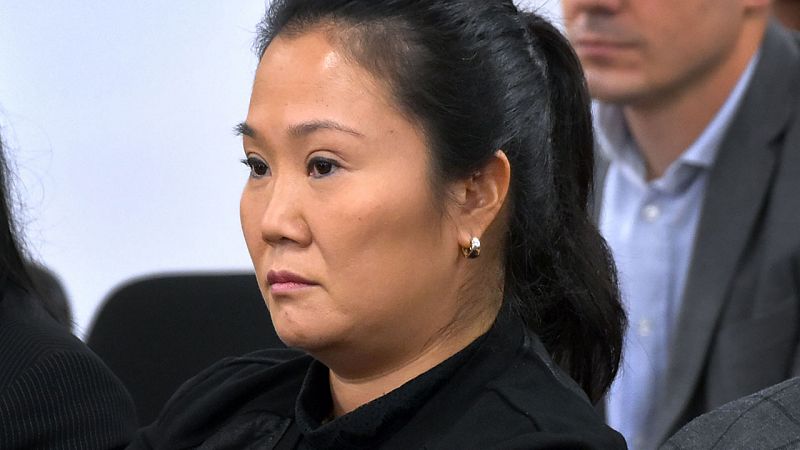 Un juez dicta prisión preventiva para Keiko Fujimori por presunto blanqueo de dinero