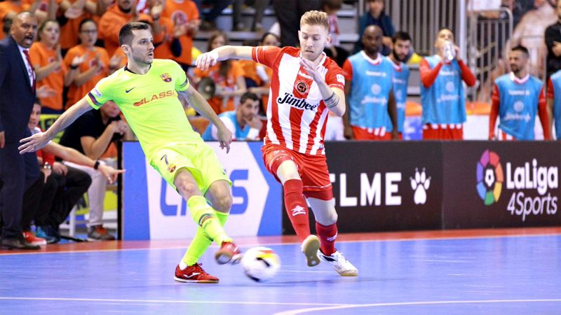 Cartagena FS remonta un 1-5 al Barça para lograr un empate heroico (5-5)