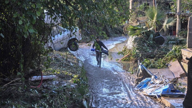 Al menos 12 muertos y varios desaparecidos por las fuertes lluvias en Sicilia