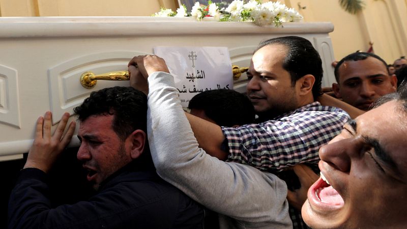 Egipto mata a 19 presuntos terroristas vinculados al atentado contra cristianos coptos