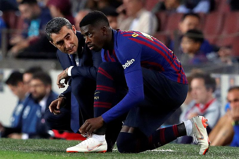 Valverde deja fuera a Dembelé: "Se trata de que vayamos aprendiendo"