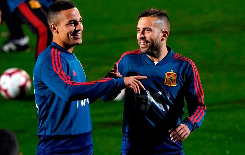 España arranca con Jordi Alba y siete sub-21