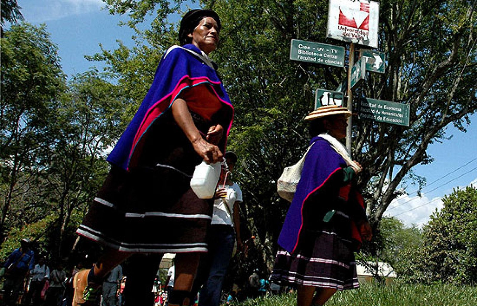 La marcha indígena llega a Cali | Ver