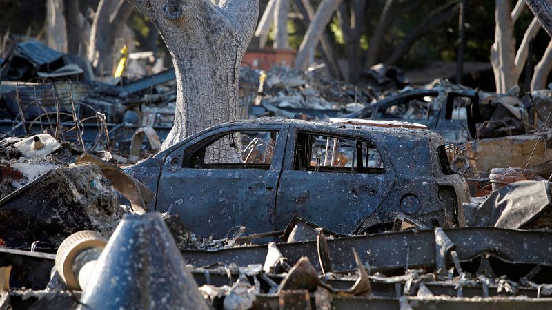 La cifra de muertos por los incendios de California llega a 50