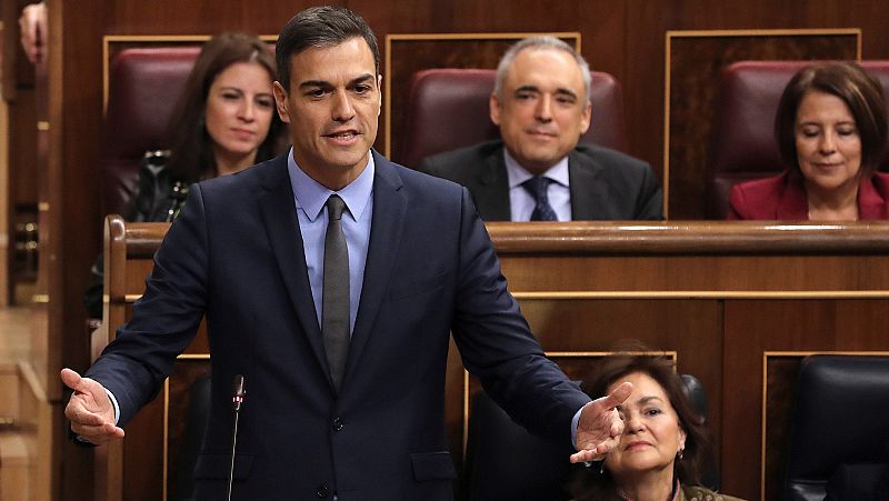 Sánchez asegura estar "en plazo" para presentar los PGE y pide a Casado "no tener prisa en perder unas elecciones"