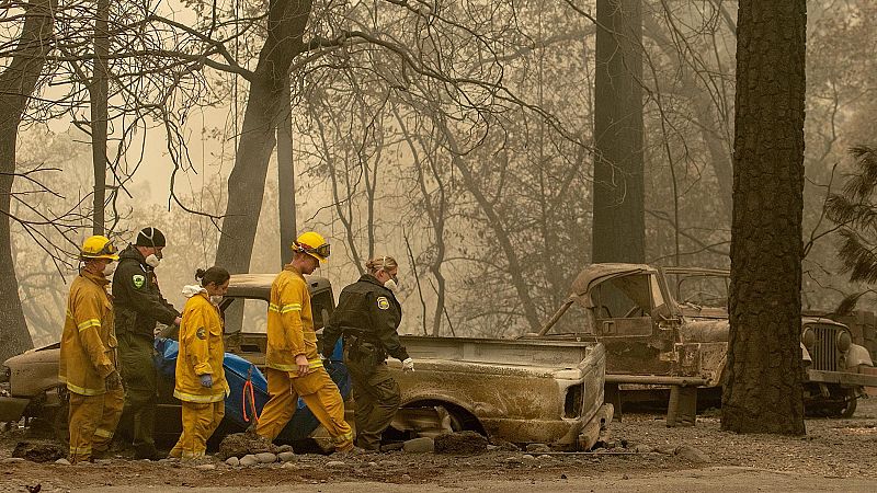 La cifra de muertos por los incendios de California asciende a 59