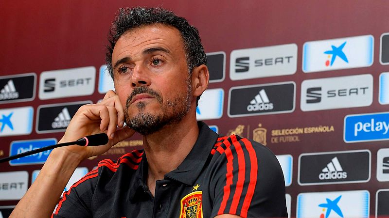 Luis Enrique defiende a De Gea: "Al portero no le marcan si el balón no llega ahí"