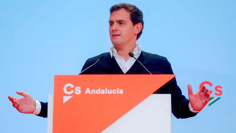 Rivera pide el apoyo del PP en Andalucía "por sentido de Estado" y recuerda: Cs apoyó a Rajoy