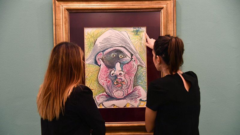 Localizan en Rumanía un lienzo que podría ser el 'Cabeza de Arlequín' de Picasso robado en 2012 de Rotterdam