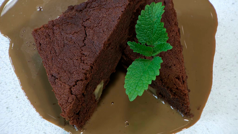 Brownie de castaas