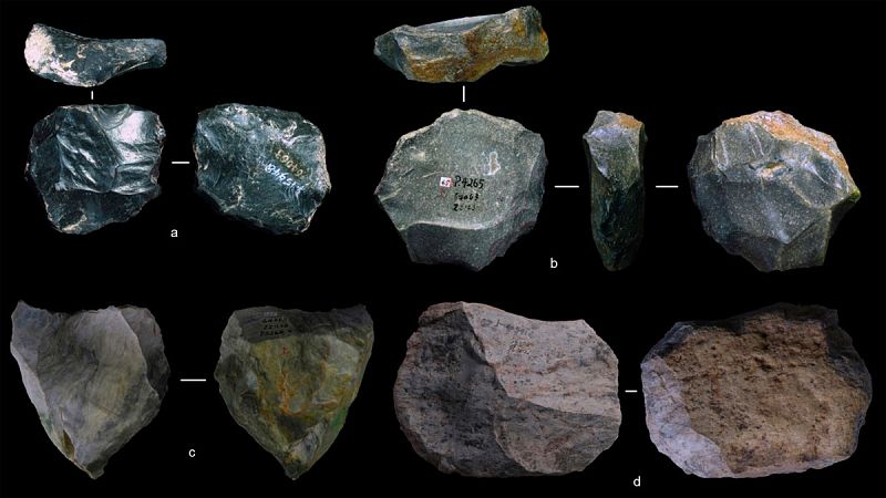 Las "navajas suizas de la prehistoria" se empezaron a usar en Asia al menos 50.000 años antes de lo que se pensaba