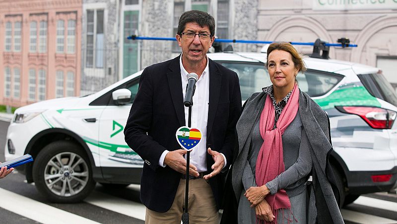 Marín advierte a los andaluces de que se "agarren bien las carteras" si Díaz gobierna con Podemos
