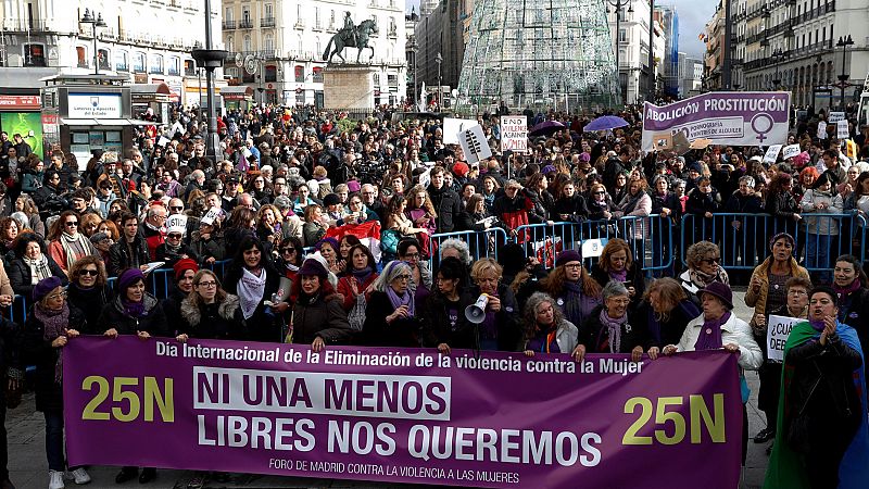 Miles de personas salen a las calles de toda España para exigir el fin de la violencia machista
