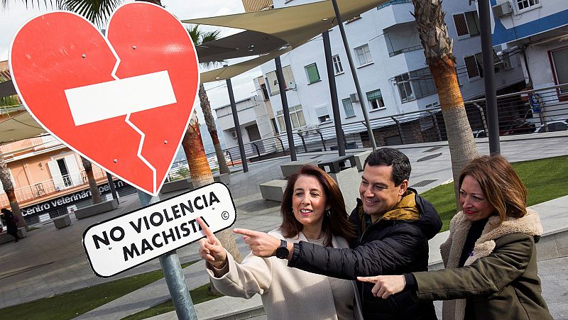 Los candidatos andaluces se vuelcan contra la violencia de género