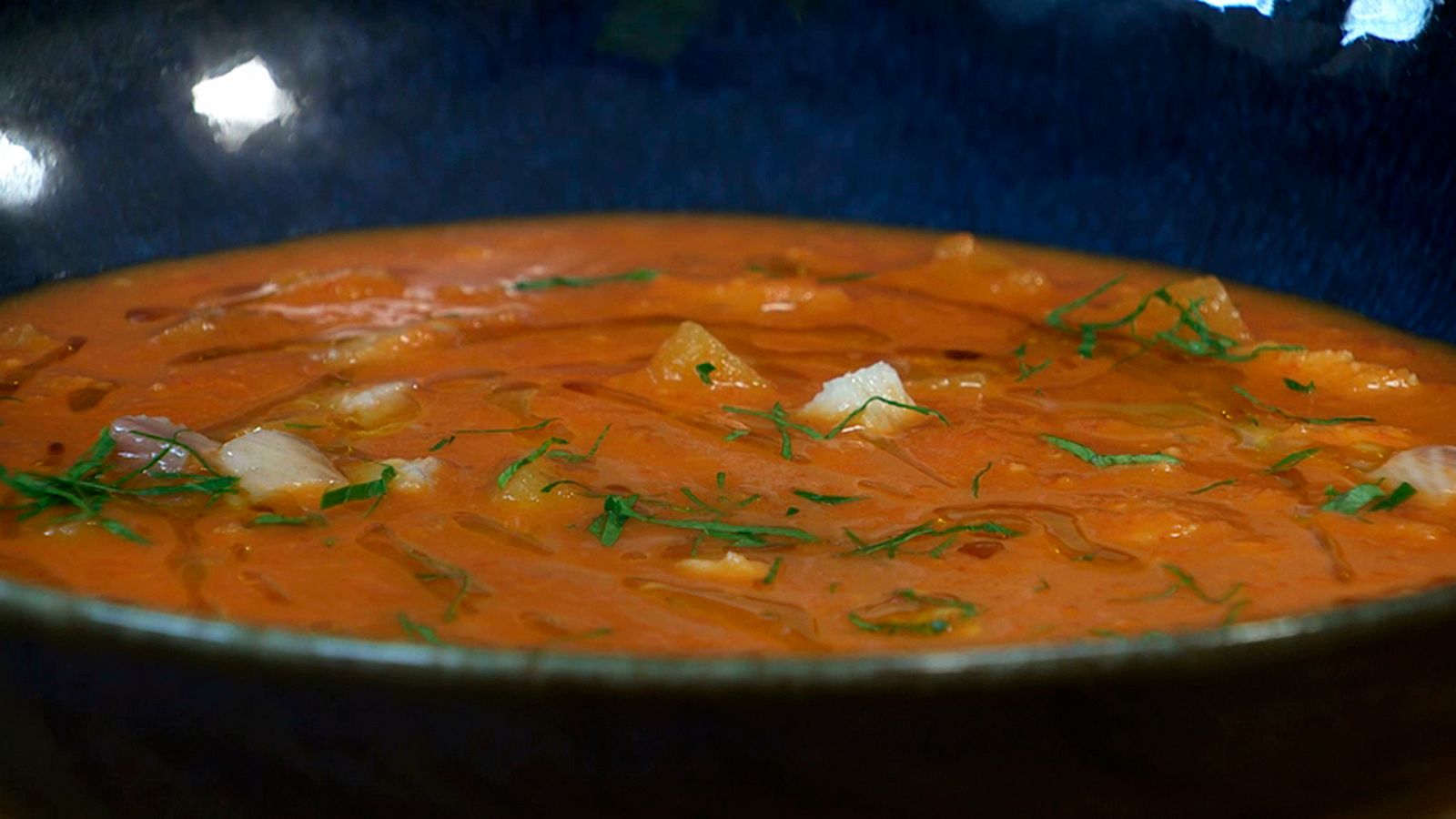 Torres en la cocina - Caldo quemao