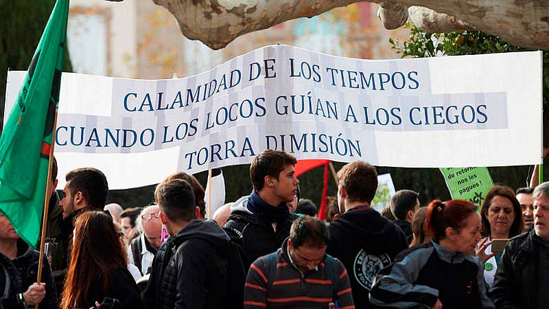 El Gobierno insta a ERC y PDeCAT a apoyar los Presupuestos para frenar las protestas