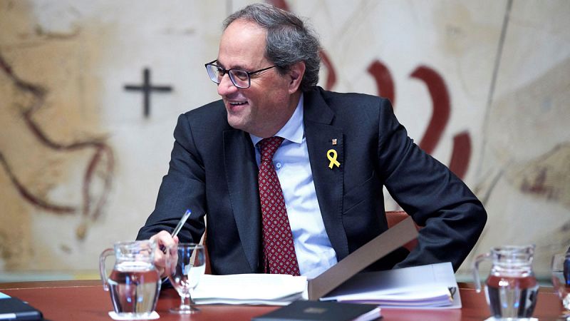 Torra descarta verse con Pedro Sánchez el 21D coincidiendo con el Consejo de Ministros