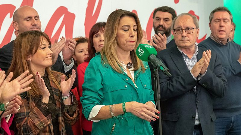 Susana Díaz llama a las fuerzas constitucionalistas a "parar a la extrema derecha en Andalucía"