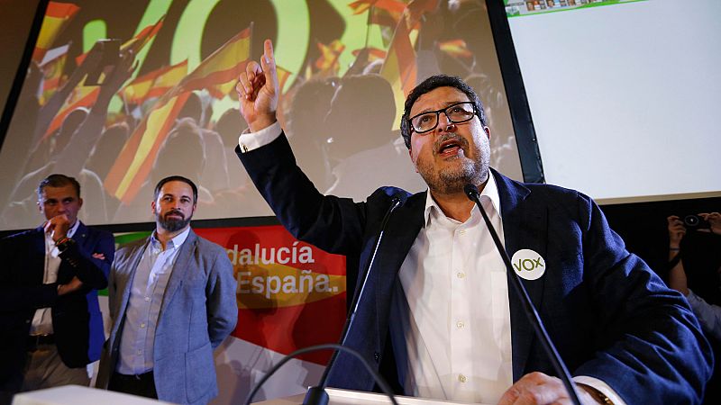 Vox irrumpe con fuerza en Andalucía logrando 12 escaños y se pone de meta las generales