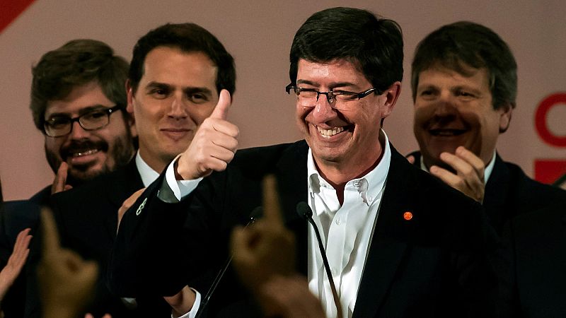Ciudadanos se convierte en tercera fuerza y desafía al PP con su candidatura a gobernar la Junta