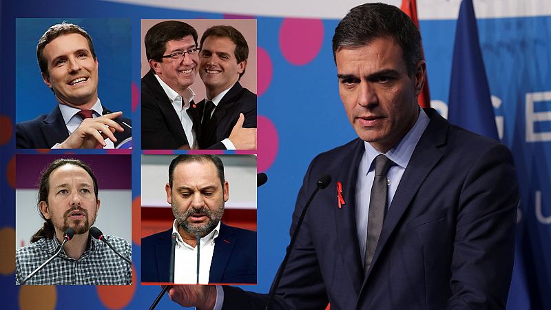 PP y Cs retan a Sánchez tras el batacazo socialista en Andalucía: "Que vaya pensando en convocar elecciones"