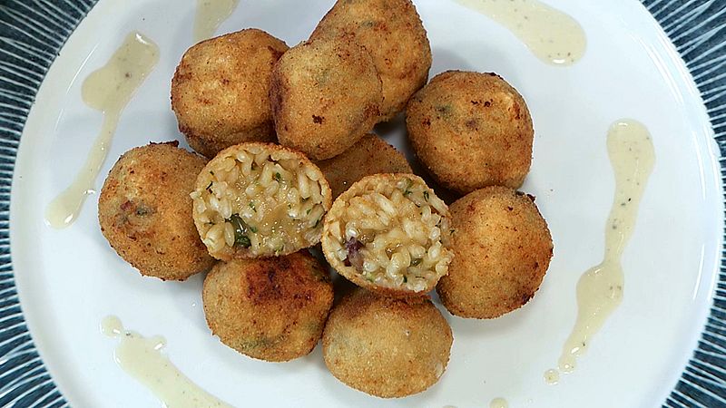 Croquetas de arroz